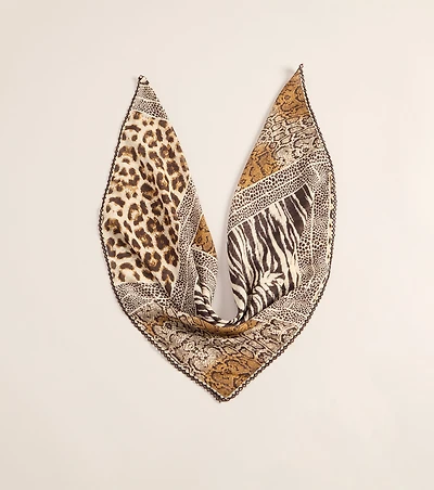 Jungle Chic Print Scarf