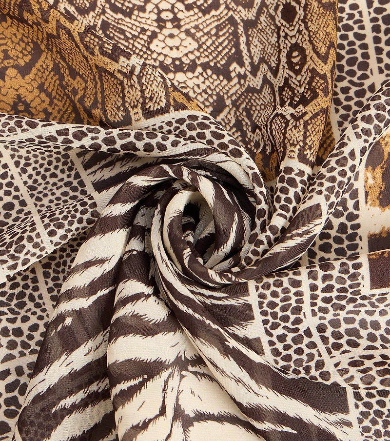 Jungle Chic Print Scarf
