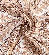 Styled On Repeat Paisley Satin Scarf