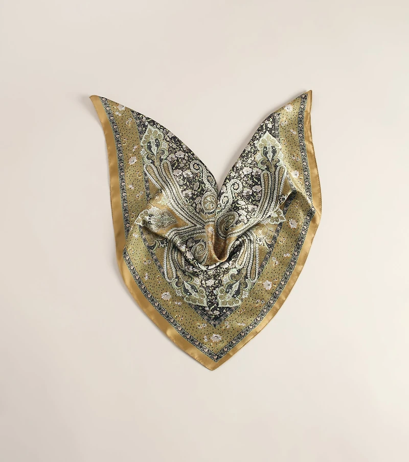 Styled on Repeat Paisley Print Scarf
