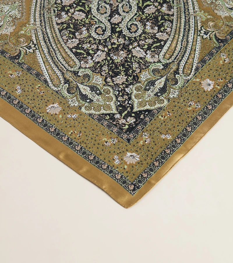 Styled on Repeat Paisley Print Scarf