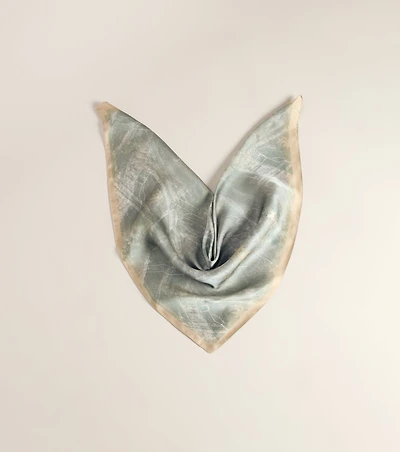 Tie It Your Way Camo Print Satin Scarf