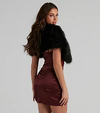 Ms. Diva Faux Fur Shawl