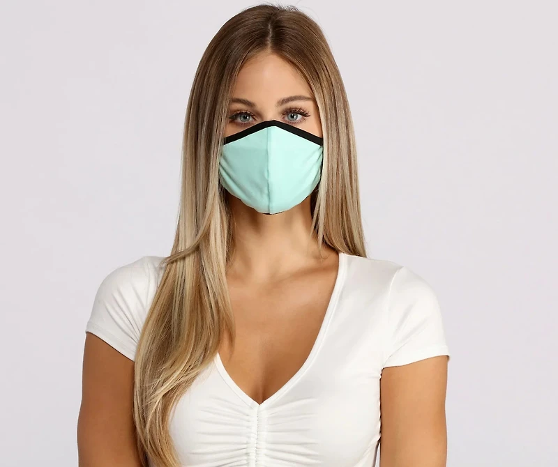 Basic Mint Face Mask