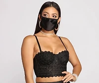 Chic Moment Satin Face Mask
