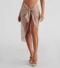 Wrapped Sultry Style Cover-Up