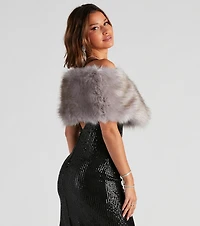 Ms. Diva Faux Fur Shawl