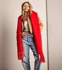 Layered Luxe Oversized Blanket Scarf