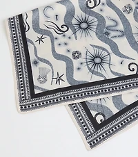 In The Stars Celestial Satin Scarf