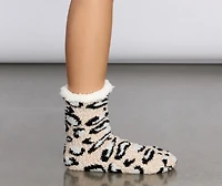 Toasty Toes Non-Slip Fuzzy Socks