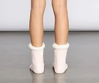 Cozy Non Slip Knit Socks
