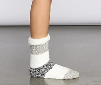 Toasty Toes Non-Slip Fuzzy Socks