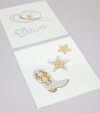 Never Have I Ever Cowgirl Stickers