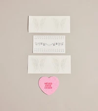 Starry Eyed Gem Stickers And Face Tattoos Set