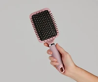 Matte Gel Grip Paddle Brush