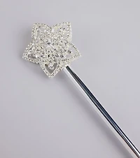 Sparkle Spells Rhinestone Star Wand