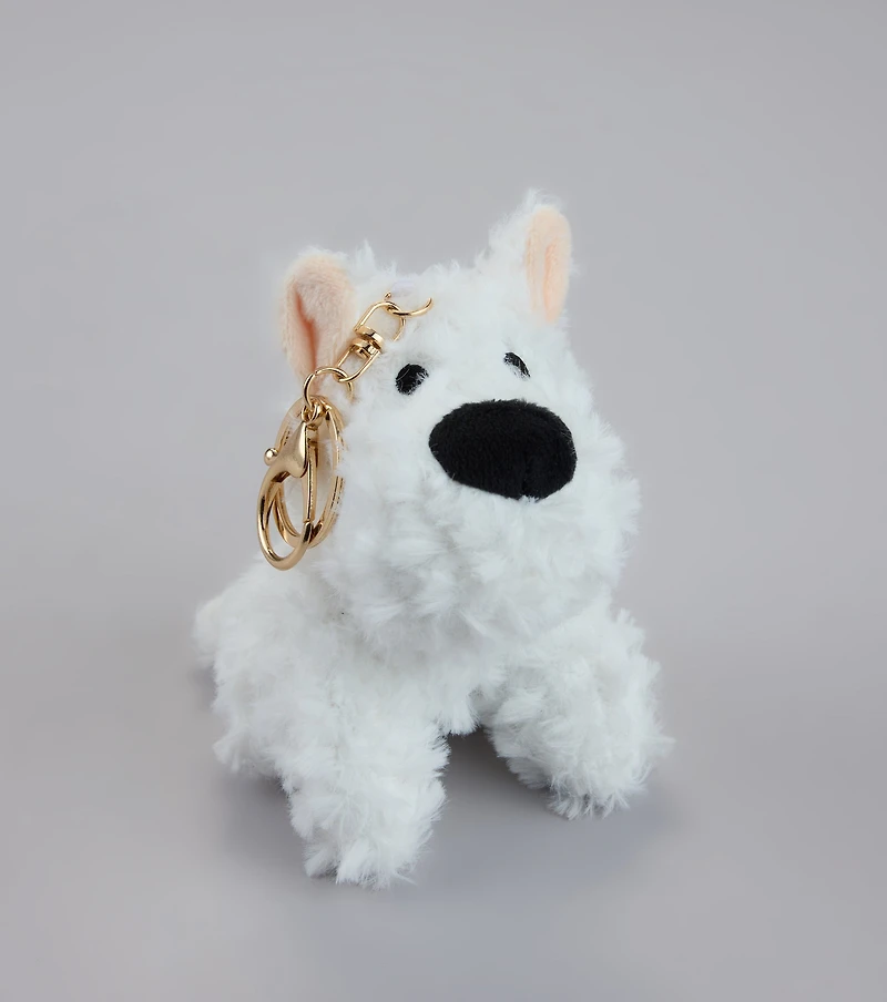Cuddle Club Dog Keychain