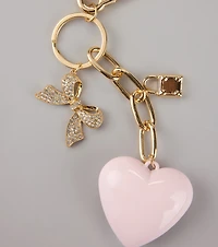 Love Note Heart Keychain