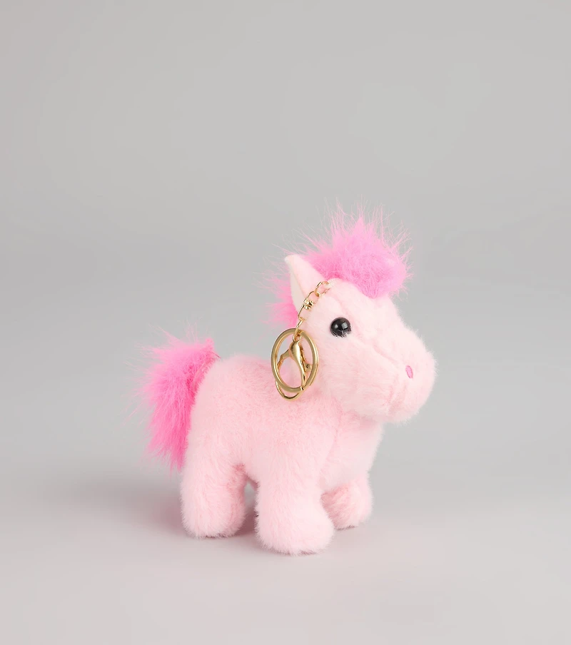Lil Gallop Plush Horse Keychain