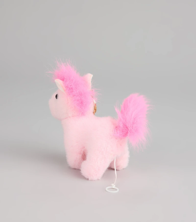 Lil Gallop Plush Horse Keychain