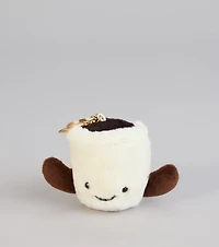 Latte Love Plush Keychain