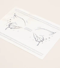 Glam Flutter Butterfly Wing Face Gems