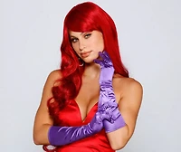 Timeless Glamour Halloween Satin Gloves