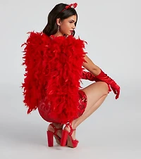 Halloween Feathered Wings