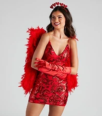 Halloween Feathered Wings