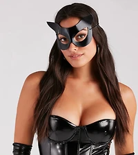 Fierce Feline Halloween Mask