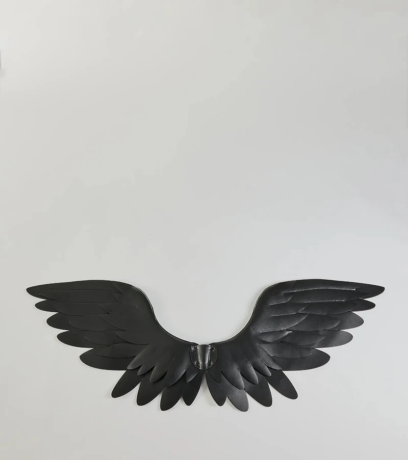 Dark Angel Faux Leather Wings