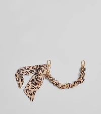 It Girl Scarf Chunky Chain Bag Charm