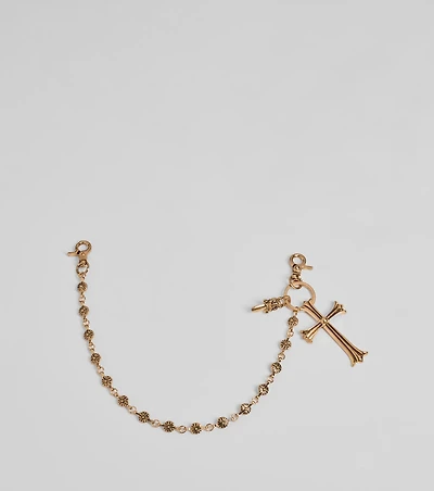 Blissful Radiance Cross Bag Charm