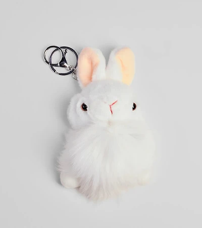 Cuddle Chic Bunny Pom Pom Bag Charm