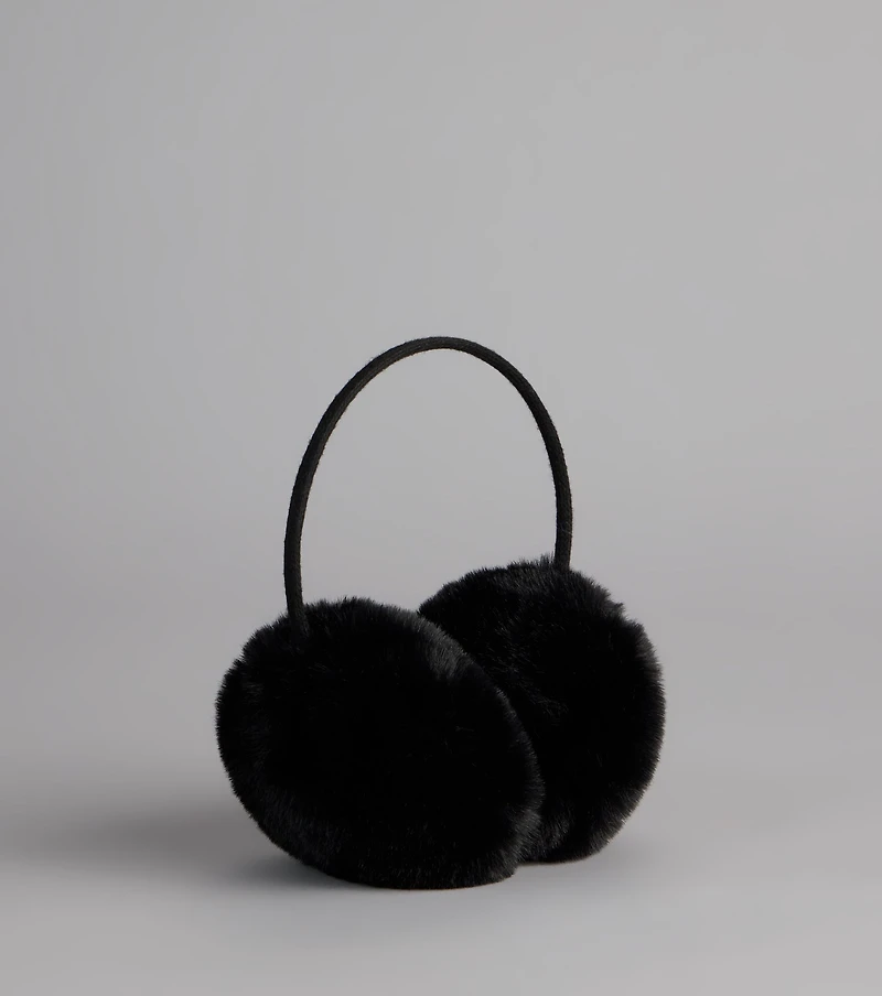 Cozy Bliss Faux Fur Earmuffs