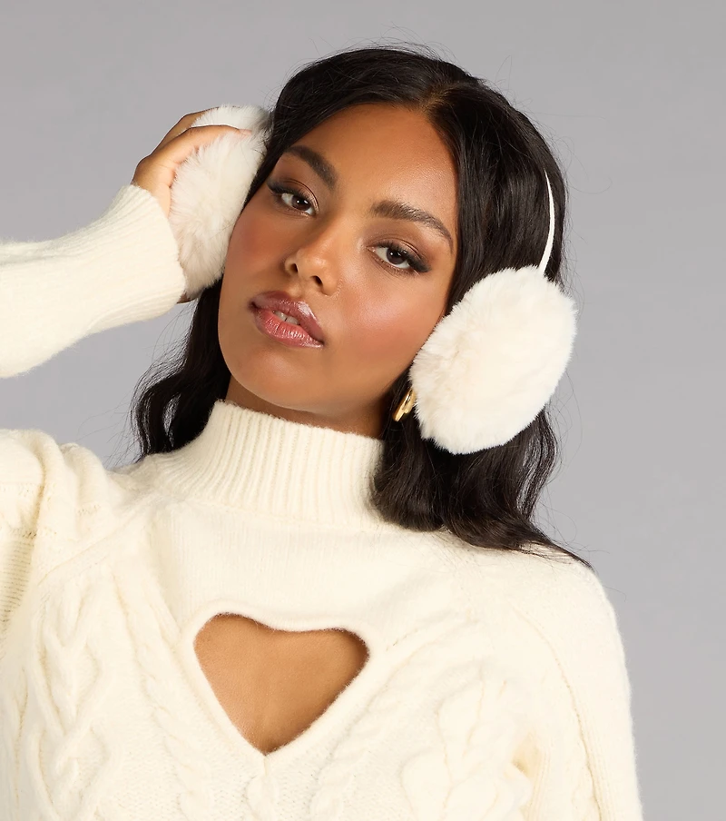 Cozy Bliss Faux Fur Earmuffs