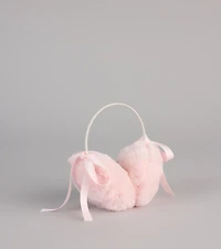 Ice Princess Bow Earmuffs
