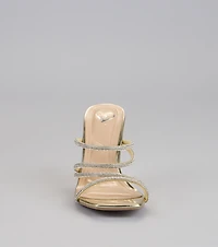 All That Glitters Rhinestone Mules