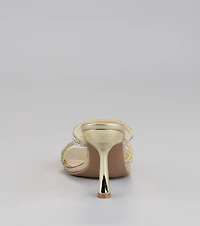 All That Glitters Rhinestone Mules