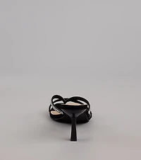 Shine Season Rhinestone Heels
