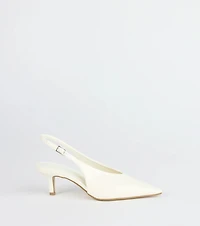 Lookin' Sleek Sling-Back Stiletto Pumps