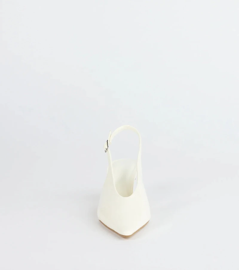 Lookin' Sleek Sling-Back Stiletto Pumps
