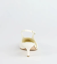 Lookin' Sleek Sling-Back Stiletto Pumps