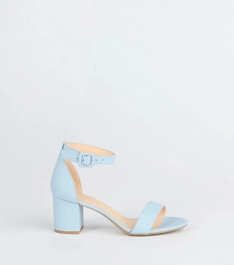 Chic Steps Low Block Heels