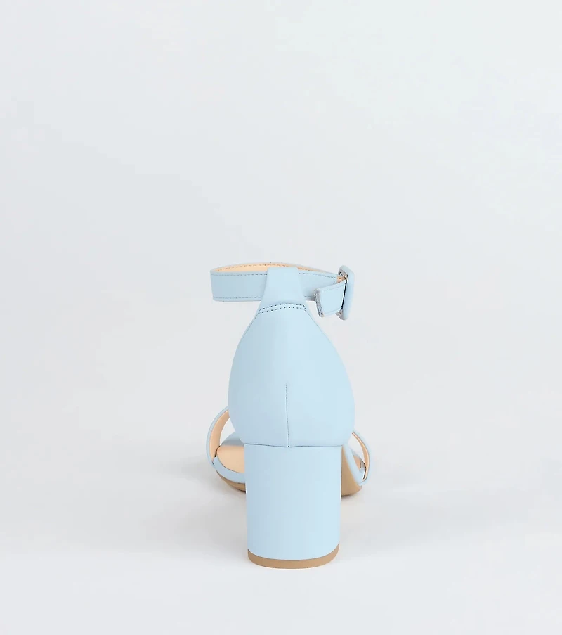 Chic Steps Low Block Heels