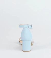 Chic Steps Low Block Heels
