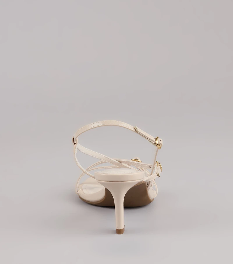 RSVP Ready Slingback Kitten Heels
