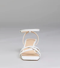 Everyday Slay Strappy Kitten Heels