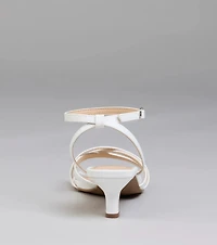 Everyday Slay Strappy Kitten Heels