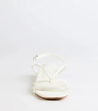 Tied Together Strappy Kitten Heels
